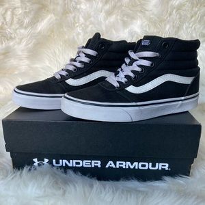 Black Hight Top Old Skool “Off The Wall” Vans